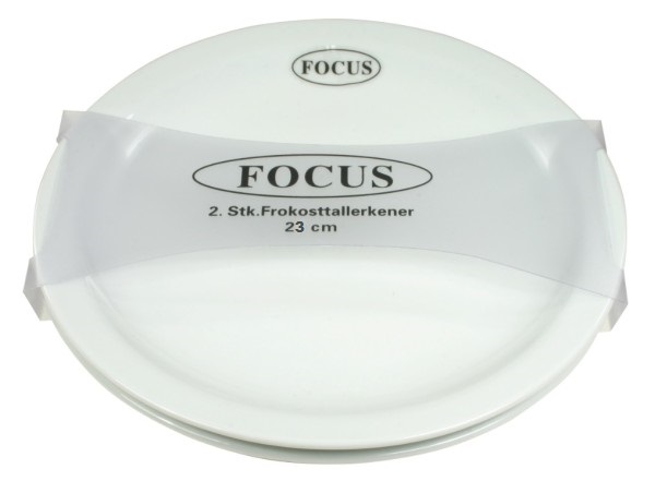 Focus frokost-/nátturðatallerkur Ø21cm